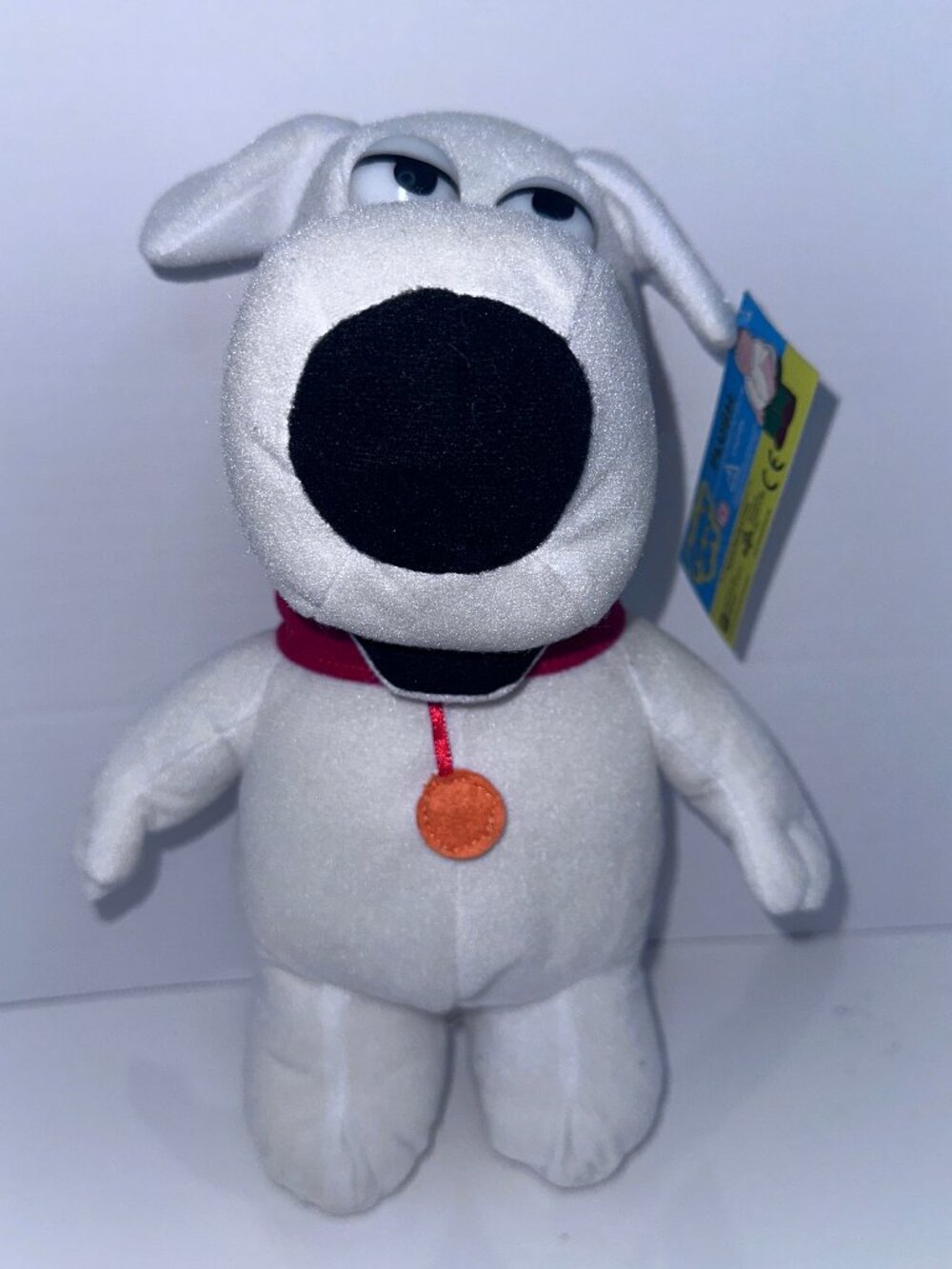 Brand New With Tag 11” 2014 Brian Griffin Family Guy Plush Toy Factory Rare Dog